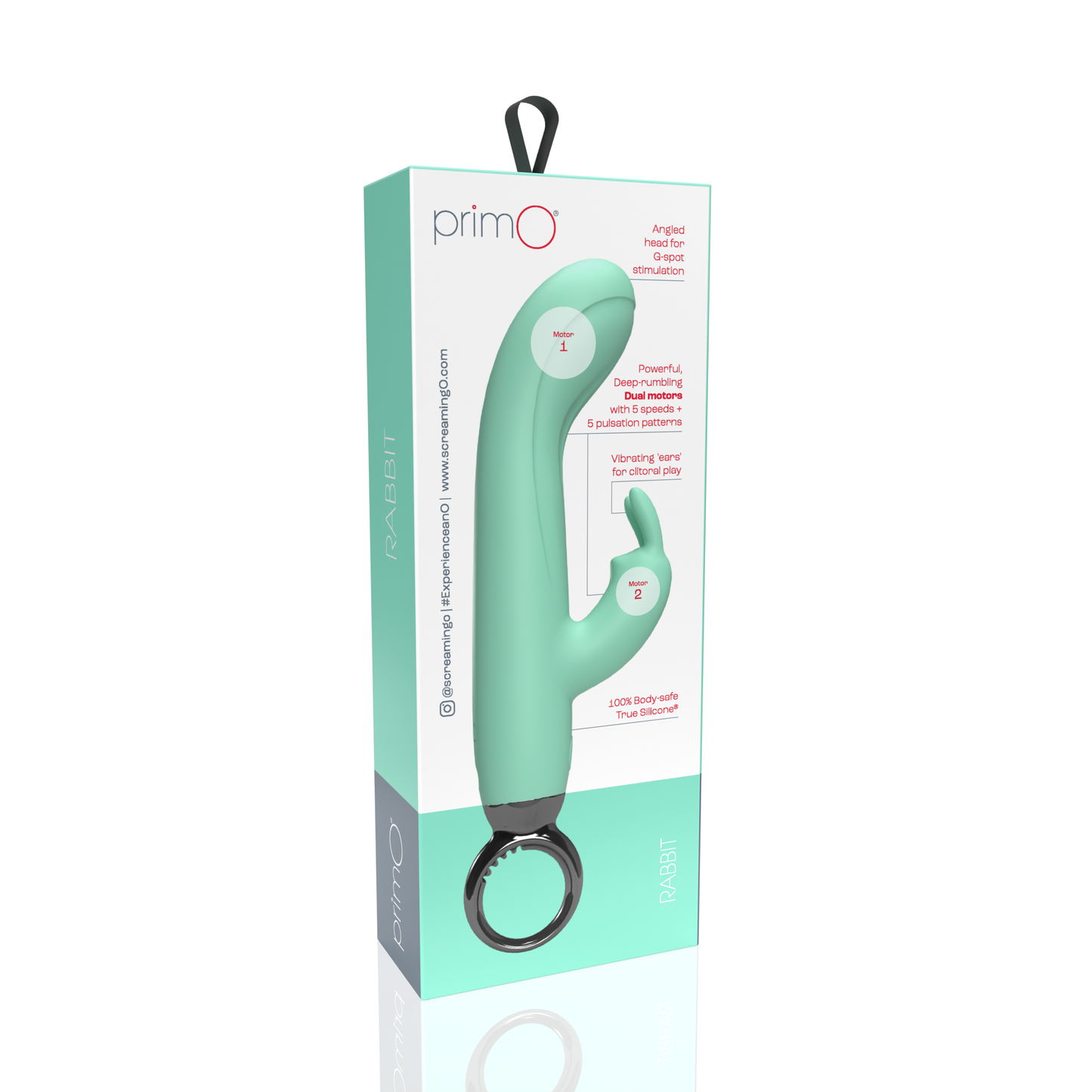 PrimO® Rabbit Rechargeable Vibe Kiwi