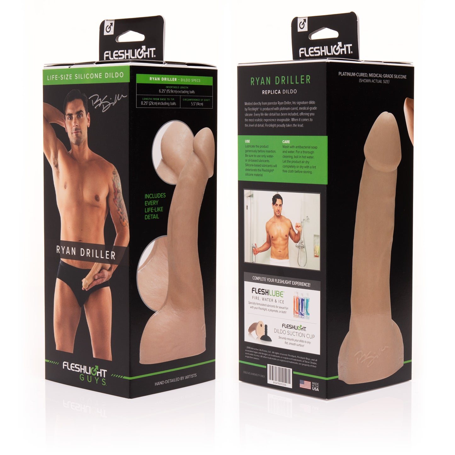 Fleshlight Guys Ryan Driller Dildo