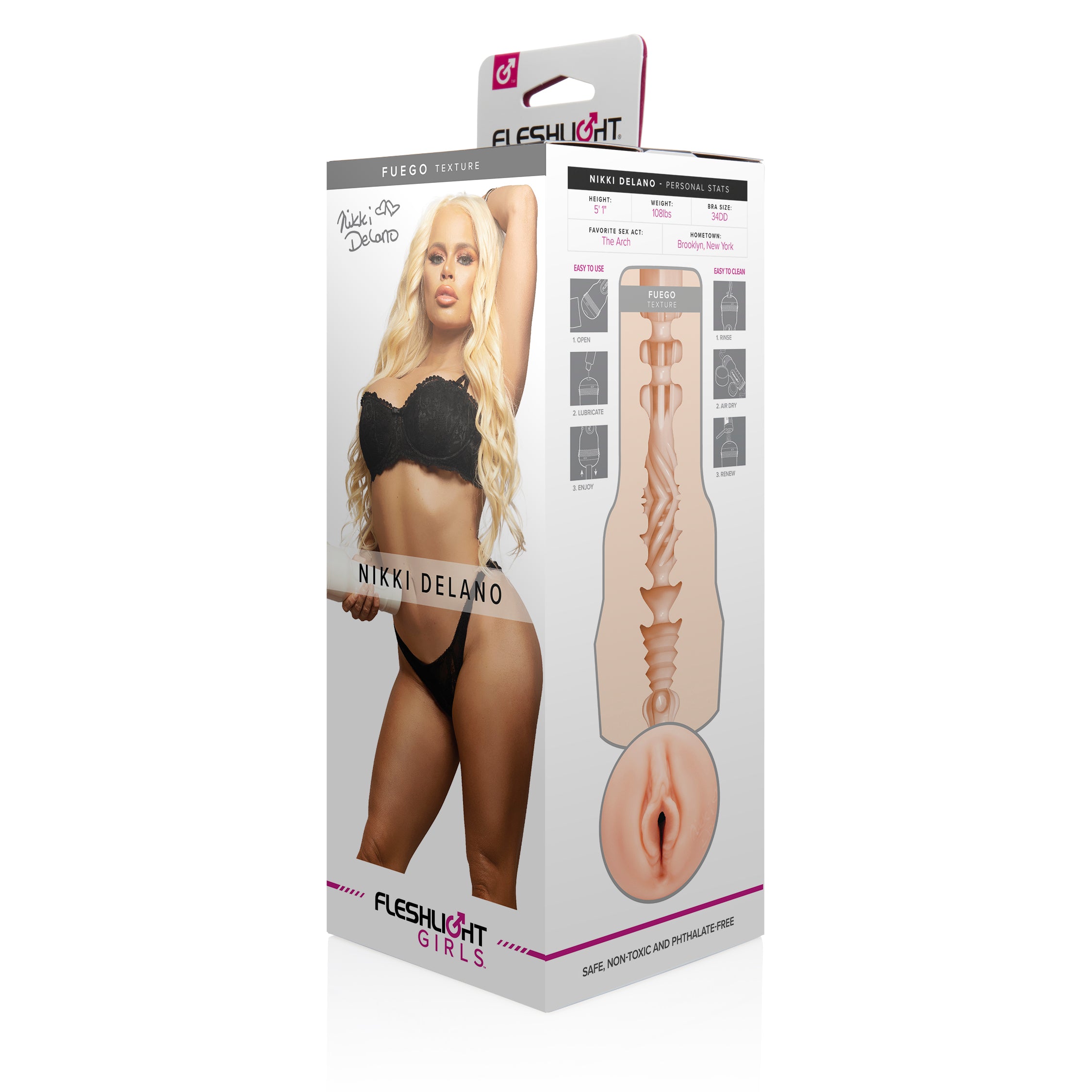 Fleshlight Girls Nikki Delano Fuego