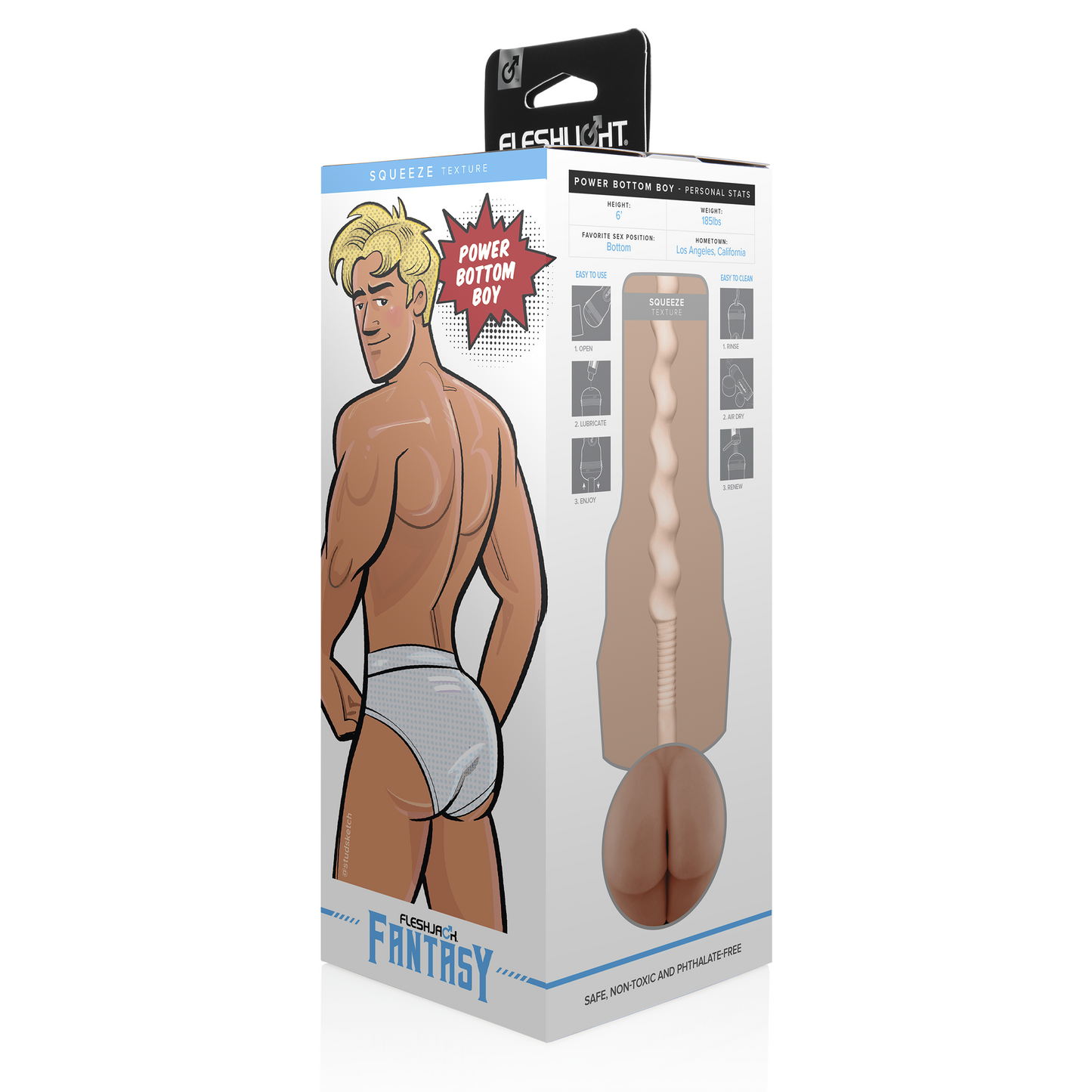 Fleshjack Fantasy Power Bottom Boy