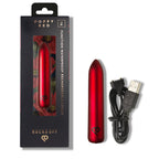 Poppy Red 90mm Bullet