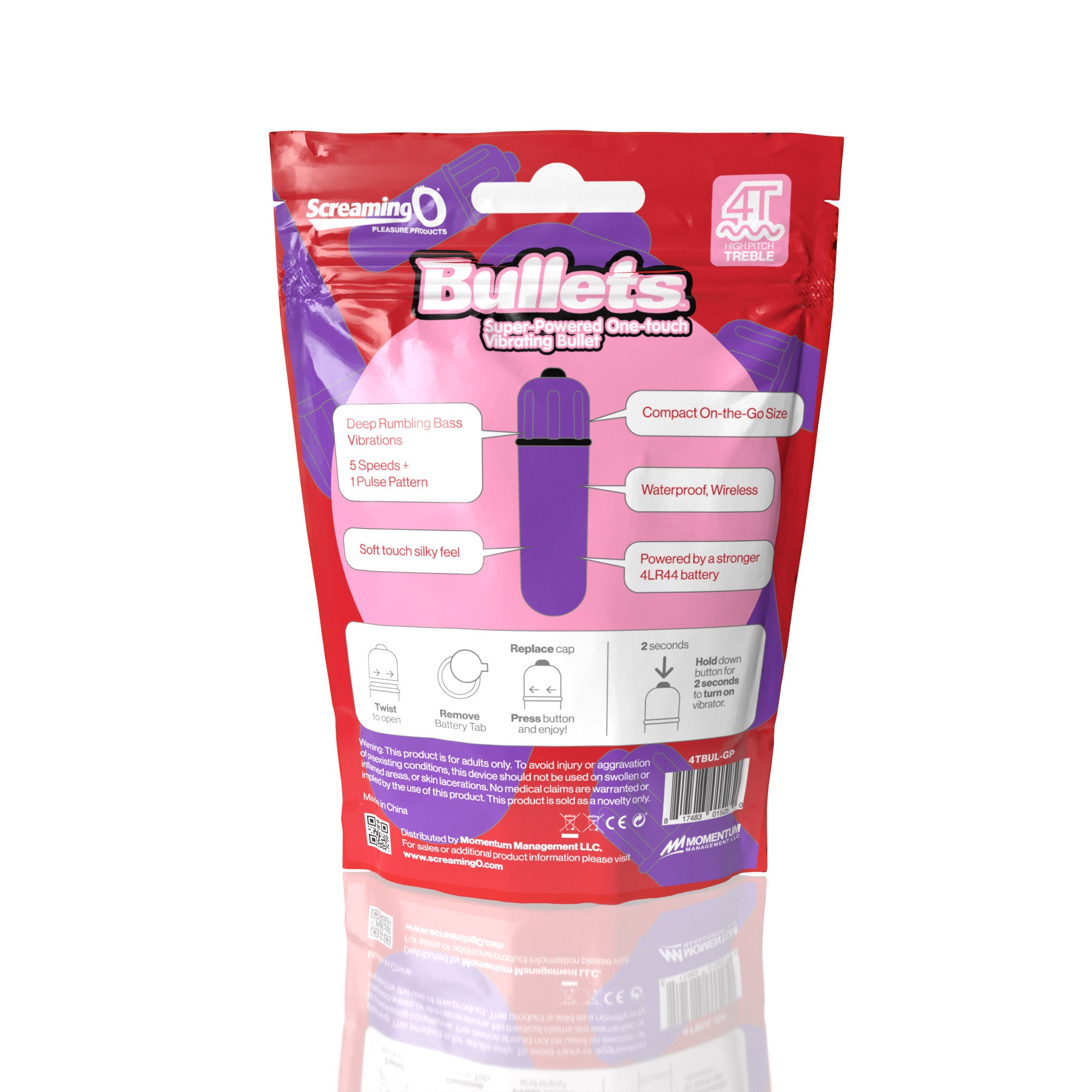 Screaming O 4T Bullet - Grape