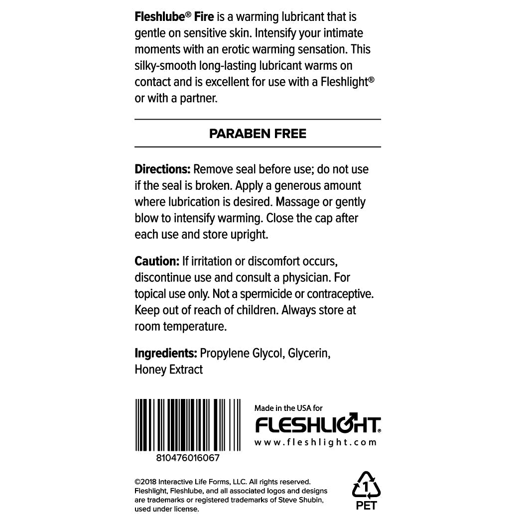 Fleshlube Fire 8oz