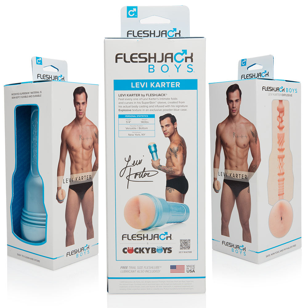 Fleshjack Boys Levi Karter Explosive