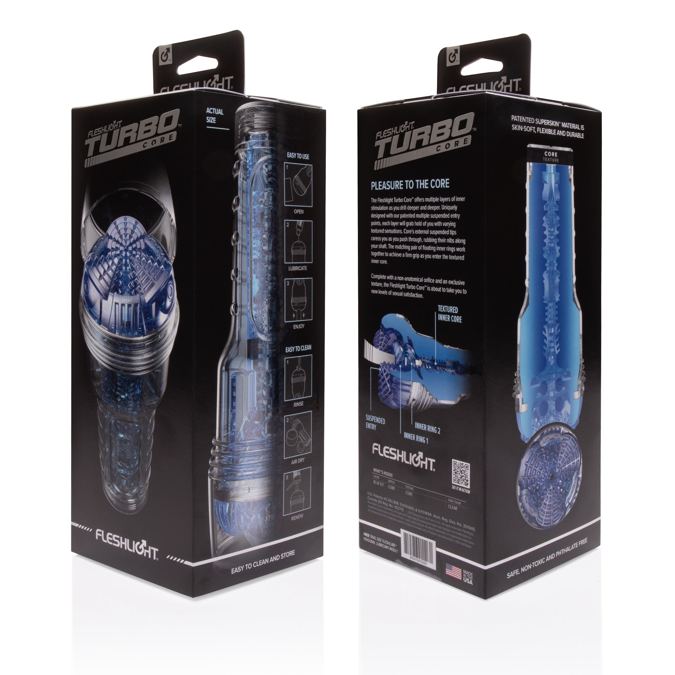 Fleshlight Turbo Core - Blue Ice