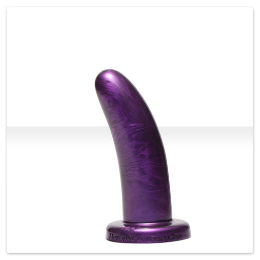 Plum Orchid Dildo Small