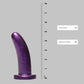 Plum Orchid Dildo Small