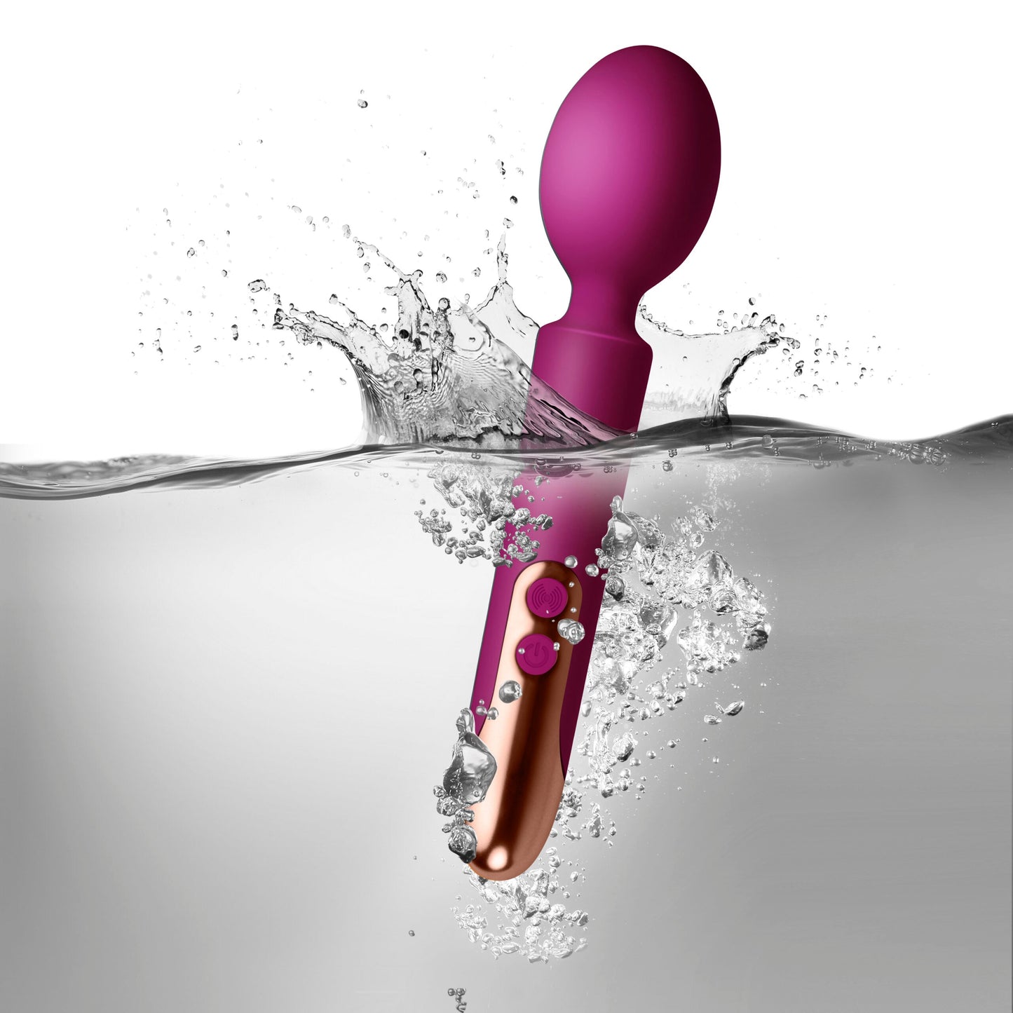 Oriel Rechargeable Wand Fuchsia &amp; Copper