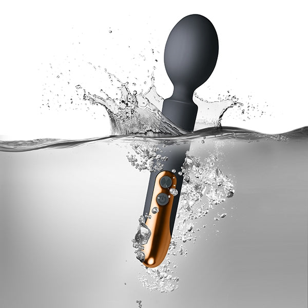 Oriel Rechargeable Wand Black &amp; Copper