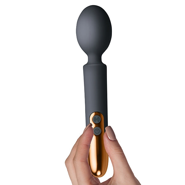 Oriel Rechargeable Wand Black &amp; Copper